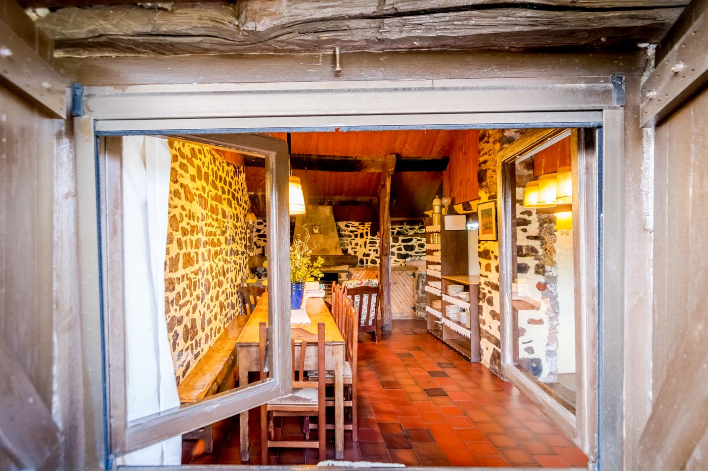 Kitchen with dining room